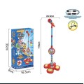 ДЕТСКИ КАРАОКЕ МИКРОФОН НА СТОЙКА PAW PATROL