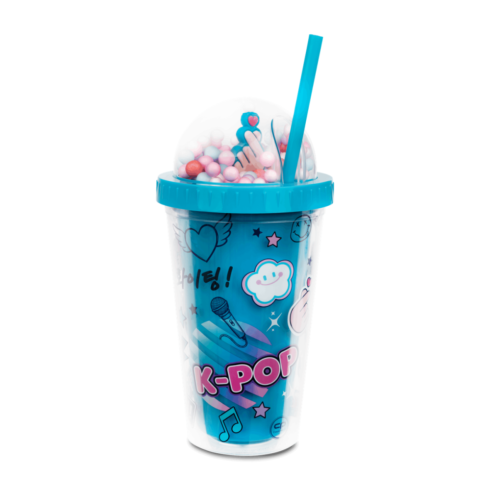 ЧАША СЪС СЛАМКА 450 МЛ. COOLPACK K POP BRIGHT