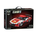 КОНСТРУКТОР СПОРТЕН АВТОМОБИЛ DRAG CAR GT3 BLAZING Gudi 70010