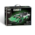 КОНСТРУКТОР СПОРТЕН АВТОМОБИЛ LAMBORGHINI CRAZY RACING GREEN SHADOW BULL