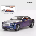 МЕТАЛНА КОЛА ROLLS-ROYSE 1:24 СЪС ЗВУК И СВЕТЛИНА