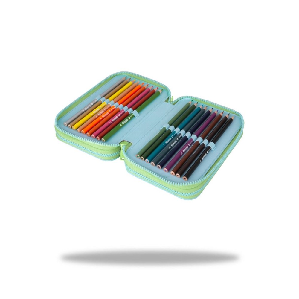 УЧЕНИЧЕСКИ НЕСЕСЕР COOLPACK GRADIENT MOJITO, 3 ЦИПА, ПЪЛЕН