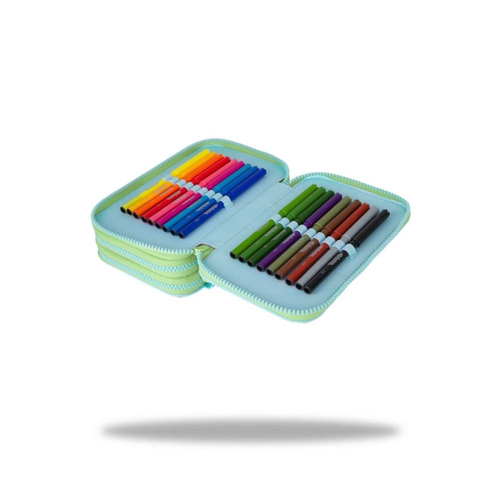 УЧЕНИЧЕСКИ НЕСЕСЕР COOLPACK GRADIENT MOJITO, 3 ЦИПА, ПЪЛЕН УЧЕНИЧЕСКИ НЕСЕСЕР COOLPACK GRADIENT MOJITO, 3 ЦИПА, ПЪЛЕН