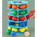 Rainbow Balls Tower - Игра с балансиране и подреждане