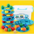 Rainbow Balls Tower - Игра с балансиране и подреждане