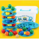 Rainbow Balls Tower - Игра с балансиране и подреждане