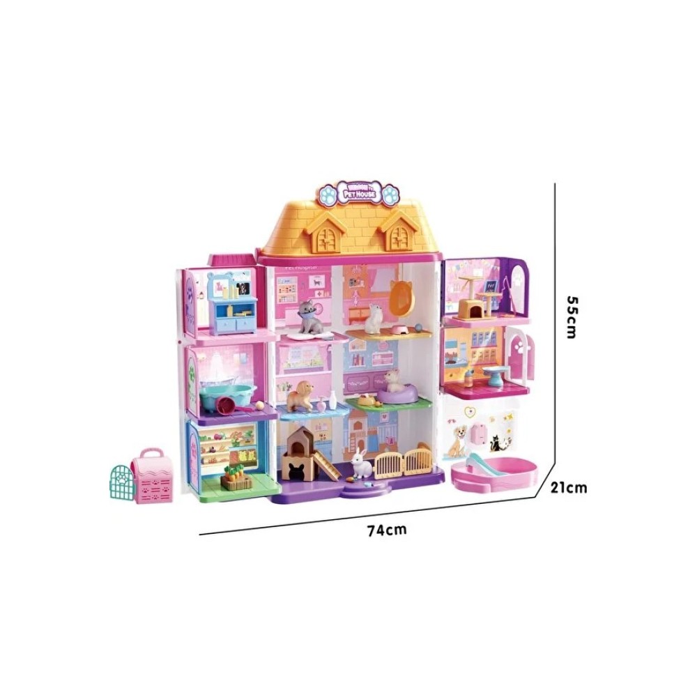 КЪЩА ЗА ИГРАЧКИ PET HOUSE