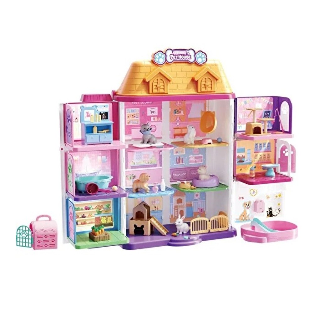 СГЪВАЕМА КЪЩА ЗА ИГРАЧКИ PET HOUSE 