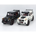 МЕТАЛНА КОЛА MERCEDES G CLASS BRABUS 1:24 СЪС ЗВУК, СВЕТЛИНА И ПУШЕК 